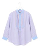 【ジェイプレスヨークストリート/J.PRESS YORK STREET】の【WOMEN】コットンタイプライター ブラウス サックスブルー系2|ID: prp329100004524253 ipo3291000000032662876