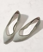 【ブリジット バーキン/Bridget Birkin】の【Bridget Birkin】ポインテッドチュールバレエシューズ 人気、トレンドファッション・服の通販 founy(ファニー) ファッション Fashion レディースファッション WOMEN インソール Insole チュール Tulle リラックス Relax thumbnail グリーン雑材|ID: prp329100004524268 ipo3291000000032002533
