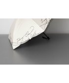 【アウロラ/AURORA】のBeaurance ビューランス カリグラフィー刺しゅう柄 晴雨兼用パラソル傘 (折り畳み傘) 日傘 クリーム|ID: prp329100004524271 ipo3291000000032002540