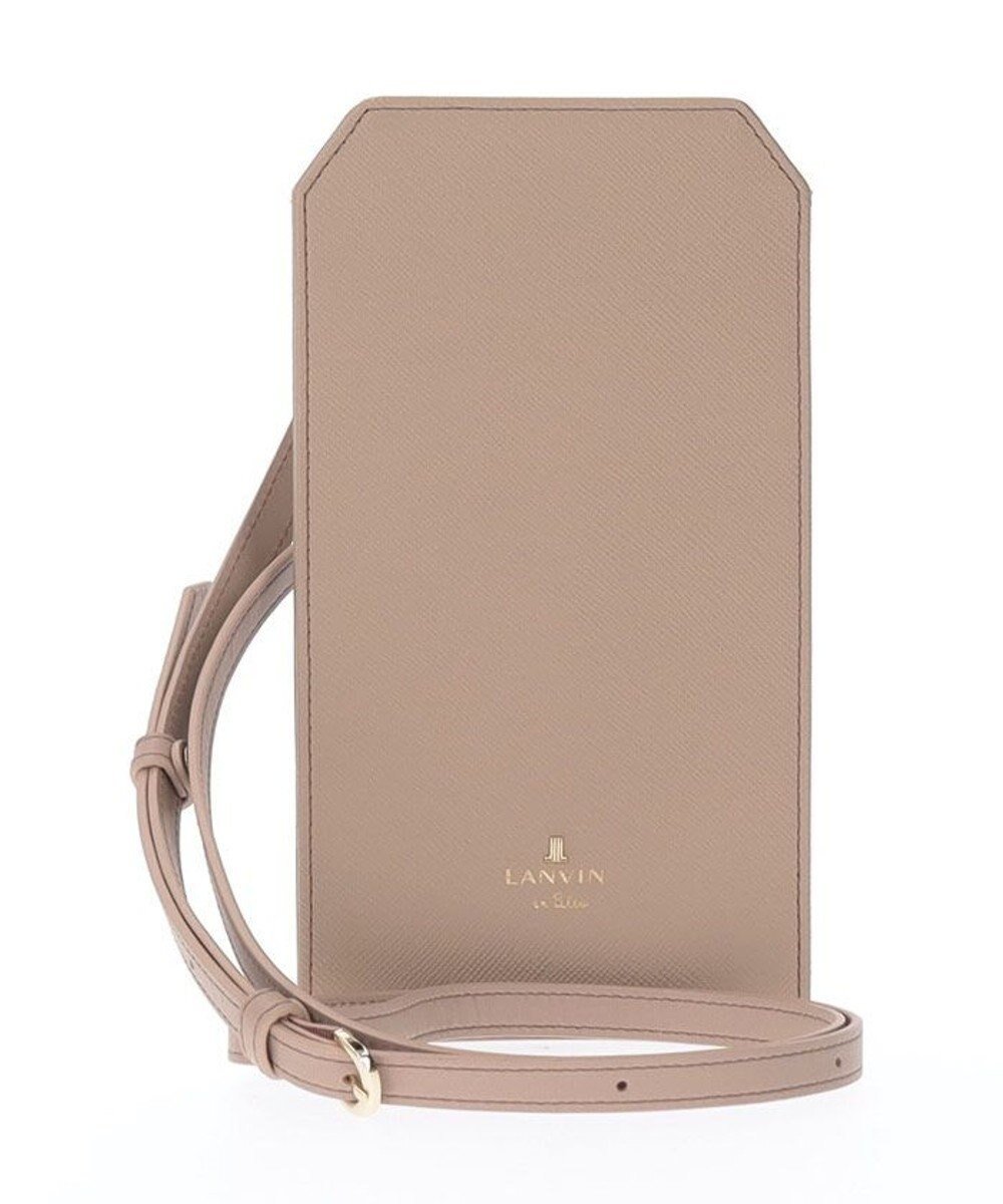 【ランバン オン ブルー/LANVIN en Bleu】のリュクサンブール スマホショルダー 人気、トレンドファッション・服の通販 founy(ファニー) 　ファッション　Fashion　レディースファッション　WOMEN　財布　Wallets　スマホショルダーバッグ　Smartphone Shoulder Bag　スマート　Smart　プレーン　Plane　ポケット　Pocket　財布　Wallet　 other-1|ID: prp329100004524313 ipo3291000000032002705