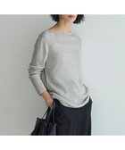 【アイシービー/iCB】の【洗える】 ペーパーブレンドシャインニット プルオーバー トープ系|ID: prp329100004524368 ipo3291000000032002939