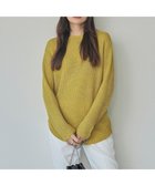 【アイシービー/iCB】の【洗える】 ペーパーブレンドシャインニット プルオーバー イエロー系|ID: prp329100004524368 ipo3291000000032651661