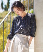 【自由区/JIYU-KU】の【カタログ掲載・WEB 一部店舗限定・セットアップ対応・洗える】セミブライトサテン ブラウス 人気、トレンドファッション・服の通販 founy(ファニー) ファッション Fashion レディースファッション WOMEN トップス・カットソー Tops/Tshirt シャツ/ブラウス Shirts/Blouses セットアップ Setup トップス Tops おすすめ Recommend ギャザー Gather サテン Satin シルク Silk セットアップ Set Up ドレープ Drape パール Pearl エレガント 上品 Elegant 夏 Summer 春 Spring S/S・春夏 Ss・Spring/Summer 洗える Washable |ID:prp329100004524397