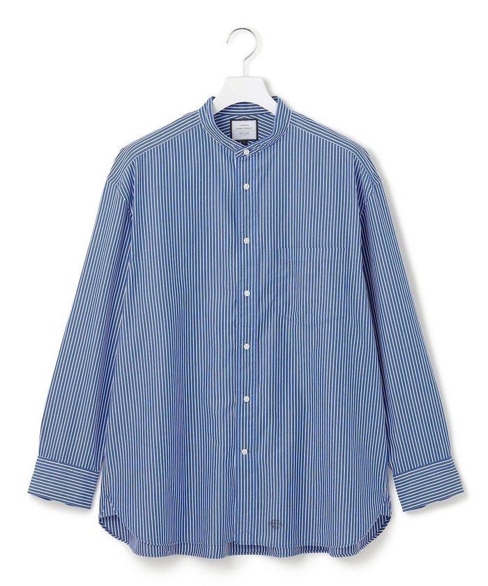 【ジェイプレスヨークストリート/J.PRESS YORK STREET】の【UNISEX】ストライプ バンドカラーシャツ インテリア・キッズ・メンズ・レディースファッション・服の通販 founy(ファニー) https://founy.com/ ファッション Fashion レディースファッション Fashion for Women トップス・カットソー Cut & Sew Tops シャツ・ブラウス・オフィスカジュアル Elegant Blouses & Button-Ups ユニセックス Unisex, Genderless おすすめ Recommended / Our Picks インナー Innerwear ストライプ Stripe, Striped Pattern A/W・秋冬 Autumn/Winter |ID: prp329100004524400 ipo3291000000033529293