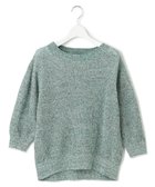 【23区/NIJYUSANKU】のピュアリネン パフスリーブ ニット ピーコックグリーン系|ID: prp329100004524408 ipo3291000000032003099