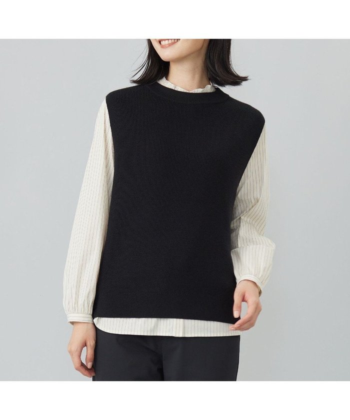 【ジェイ プレス/J.PRESS】の【洗える】DRALON MERINO ニット ベスト インテリア・キッズ・メンズ・レディースファッション・服の通販 founy(ファニー) https://founy.com/ ファッション Fashion レディースファッション WOMEN アウター Coat Outerwear トップス・カットソー Tops/Tshirt ニット Knit Tops ベスト/ジレ Gilets/Vests アクリル Acrylic イタリア Italy インナー Inner 洗える Washable 畦 Ridge シンプル Simple タートルネック Turtleneck ベスト Vest ベーシック Basic A/W・秋冬 Aw・Autumn/Winter・Fw・Fall-Winter 再入荷 Restock/Back In Stock/Re Arrival エレガント 上品 Elegant |ID: prp329100004524433 ipo3291000000032003219