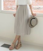 【ジェイ プレス/J.PRESS】の【洗える】シアーソフトカールマイヤー タック スカート ベージュ系|ID: prp329100004524437 ipo3291000000032696337