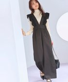【フェルゥ/Feroux】の【大好評につき追加生産決定!】フリルショルダードット サロペット ブラック系1|ID: prp329100004524467 ipo3291000000032663788