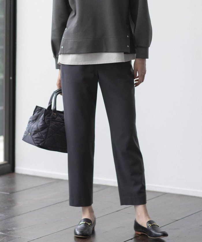 【ジェイ プレス/J.PRESS】の【洗える】PLAIN WEAVE トロ テーパード パンツ インテリア・キッズ・メンズ・レディースファッション・服の通販 founy(ファニー) https://founy.com/ ファッション Fashion レディースファッション WOMEN パンツ Pants ウォッシャブル Washable 洗える Washable テーパード Tapered リラックス Relax A/W・秋冬 Aw・Autumn/Winter・Fw・Fall-Winter 再入荷 Restock/Back In Stock/Re Arrival |ID: prp329100004524470 ipo3291000000032003370