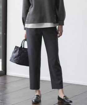 【ジェイ プレス/J.PRESS】の【洗える】PLAIN WEAVE トロ テーパード パンツ 人気、トレンドファッション・服の通販 founy(ファニー) ファッション Fashion レディースファッション Fashion for Women パンツ Pants & Trousers ウォッシャブル Machine Washable 洗える Machine Washable テーパード Tapered, Tapered Pants リラックス Relax, Relaxed Fit A/W・秋冬 Autumn/Winter 再入荷 Restock / Back in Stock |ID:prp329100004524470