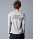 【ジョセフ アブード マウンテン/JOSEPH ABBOUD MOUNTAIN】の【吸水速乾/消臭性】デオドライ天竺 ロングスリーブ Tシャツ 人気、トレンドファッション・服の通販 founy(ファニー) ファッション Fashion レディースファッション Fashion for Women トップス・カットソー Cut & Sew Tops シャツ・ブラウス・オフィスカジュアル Elegant Blouses & Button-Ups ロングTシャツ・Tシャツ Longline T-Shirts & Tees カットソー・ベーシックTシャツ Cut-and-Sewn Tops / Stretch Tees & Basics カットソー Cut and Sewn Top 吸水 Absorbent, Quick-Dry スリーブ Sleeve, Long Sleeve / Short Sleeve プリント Print, Printed Pattern ロング Long, Long-Length A/W・秋冬 Autumn/Winter thumbnail ライトグレー系|ID: prp329100004524472 ipo3291000000033604944