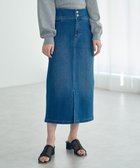 【イェッカ ヴェッカ/YECCA VECCA】のハイウエストデニムスカート Indigo|ID: prp329100004524487 ipo3291000000032501772
