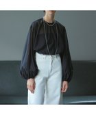 【ネイヴ/NAVE】の【Nave】ブライトシアーボイル ギャザーブラウス 人気、トレンドファッション・服の通販 founy(ファニー) 雑誌掲載アイテム Magazine Items ファッション雑誌 Fashion Magazines リー LEE ファッション Fashion レディースファッション WOMEN トップス・カットソー Tops/Tshirt シャツ/ブラウス Shirts/Blouses 1月号 January Issue ウォッシャブル Washable ギャザー Gather ブライト Bright A/W・秋冬 Aw・Autumn/Winter・Fw・Fall-Winter 雑誌 Magazine thumbnail ブラック系|ID: prp329100004524504 ipo3291000000032003494