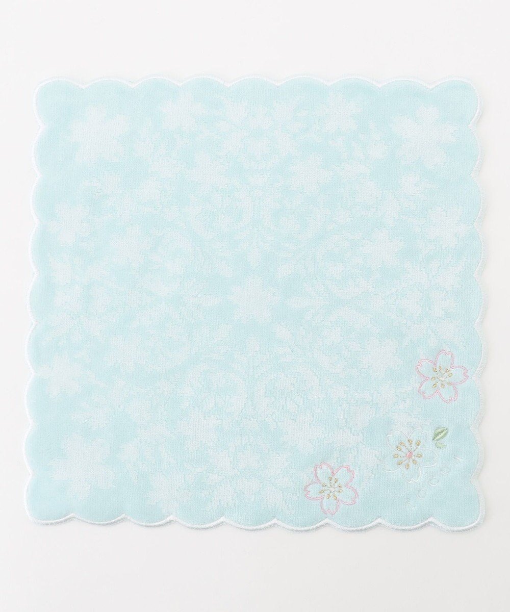【トッカ/TOCCA】のSPRING FLOWER HANDKERCHIEF ハンカチ インテリア・キッズ・メンズ・レディースファッション・服の通販 founy(ファニー) 　ファッション　Fashion　レディースファッション　WOMEN　財布　Wallets　おすすめ　Recommend　エレガント 上品　Elegant　タオル　Towel　ハンカチ　Handkerchief　ハンド　Hand　財布　Wallet　スカイブルー系|ID: prp329100004524523 ipo3291000000032003571