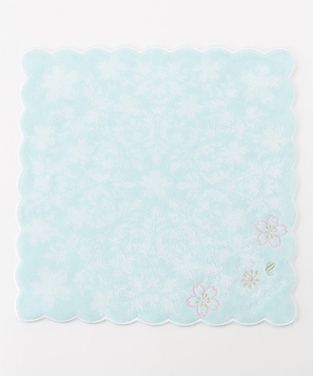 【トッカ/TOCCA】のSPRING FLOWER HANDKERCHIEF ハンカチ インテリア・キッズ・メンズ・レディースファッション・服の通販 founy(ファニー) 　ファッション　Fashion　レディースファッション　Fashion for Women　ミニ財布・二つ折り財布　Wallets & Card Cases　おすすめ　Recommended / Our Picks　エレガント 上品　Elegant　タオル　Towel, Bath Towel　ハンカチ　Handkerchief, Hanky　ハンド　Hand, Handmade　財布　Wallet, Purse　スカイブルー系|ID: prp329100004524523 ipo3291000000033714627