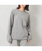 【ジョセフ アブード マウンテン/JOSEPH ABBOUD MOUNTAIN】の【SPACE/UNISEX】オーガニックコットン使用 ヴィンテージインレー Tシャツ ライトグレー系|ID: prp329100004524549 ipo3291000000032003665