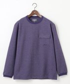 【ジョセフ アブード マウンテン/JOSEPH ABBOUD MOUNTAIN】の【SPACE/UNISEX】オーガニックコットン使用 ヴィンテージインレー Tシャツ パープル系|ID: prp329100004524549 ipo3291000000032003667
