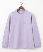 【ジョセフ アブード マウンテン/JOSEPH ABBOUD MOUNTAIN】の【SPACE/UNISEX】オーガニックコットン使用 ヴィンテージインレー Tシャツ ライラック系|ID: prp329100004524549 ipo3291000000032003668