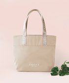 【トッカ/TOCCA】の【WEB&一部店舗限定】CIELO LOGO TOTE トートバッグ 【新色】ライトベージュ系|ID: prp329100004524570 ipo3291000000032003740