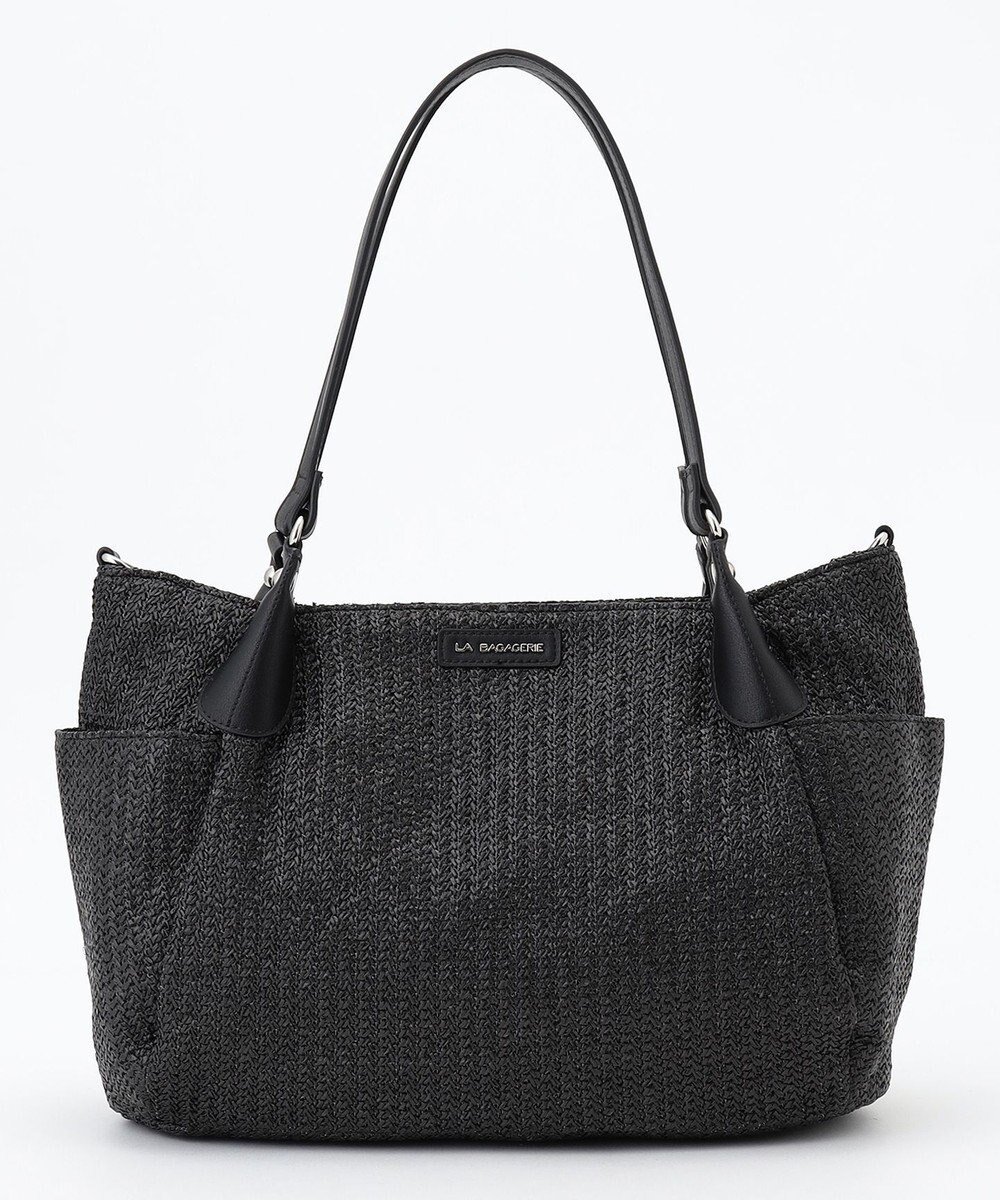 【ラ バガジェリー/LA BAGAGERIE】のつまみハンドル サマー2wayトートバッグ 人気、トレンドファッション・服の通販 founy(ファニー) 　ファッション　Fashion　レディースファッション　Fashion for Women　バッグ　Bags　サマー　Summer, Summer Style　スマート　Smart, Elegant　ポケット　Pocket, Pocket Detail　マグネット　Magnet, Magnetic Closure　人気　Popular, Best Seller　 other-1|ID: prp329100004524601 ipo3291000000033688119
