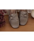 【ティアクラッセ/Tiaclasse】の【安田美沙子さん着用】リボンローファー モカ|ID: prp329100004524606 ipo3291000000035618747