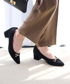 【エニィ スィス/any SiS】の【23.0cm~24.0cm】ストーンビット パンプス ブラック|ID: prp329100004524620 ipo3291000000034298362