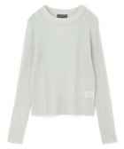 【アンクレイヴ/uncrave】の【手洗い可】シアー リブ クルーネック ニット(uncrave STANDARD) ライトセージ|ID: prp329100004524633 ipo3291000000032003995