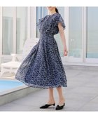 【ティアクラッセ/Tiaclasse】の【洗える】ペイズリー柄フレアスリーブワンピース ネイビー|ID: prp329100004524645 ipo3291000000032004037