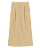 【アンクレイヴ/uncrave】の【撥水・UVカット・接触冷感】プルーフタスラン カーゴスカート(uncrave STANDARD) キャメル|ID: prp329100004524677 ipo3291000000032004168