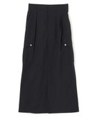 【アンクレイヴ/uncrave】の【撥水・UVカット・接触冷感】プルーフタスラン カーゴスカート(uncrave STANDARD) ブラック|ID: prp329100004524677 ipo3291000000032130262