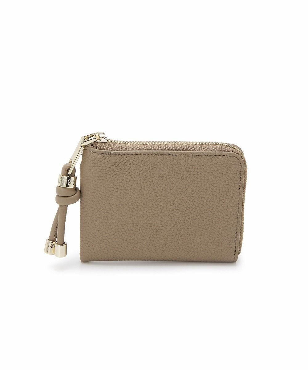 【トプカピ/TOPKAPI】の【TREASURE TOPKAPI】シュリンクレザー Lファスナー ミニ 財布 インテリア・キッズ・メンズ・レディースファッション・服の通販 founy(ファニー) 　ファッション　Fashion　レディースファッション　WOMEN　財布　Wallets　アクセサリー　Accessories　イエロー　Yellow　コイン　Coin　財布　Wallet　デニム　Denim　ベーシック　Basic　ポケット　Pocket　グレージュ|ID: prp329100004524694 ipo3291000000032004235
