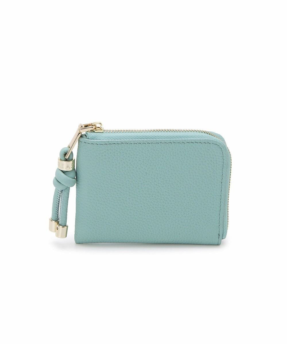 【トプカピ/TOPKAPI】の【TREASURE TOPKAPI】シュリンクレザー Lファスナー ミニ 財布 インテリア・キッズ・メンズ・レディースファッション・服の通販 founy(ファニー) 　ファッション　Fashion　レディースファッション　WOMEN　財布　Wallets　アクセサリー　Accessories　イエロー　Yellow　コイン　Coin　財布　Wallet　デニム　Denim　ベーシック　Basic　ポケット　Pocket　ミントグリーン|ID: prp329100004524694 ipo3291000000032004240