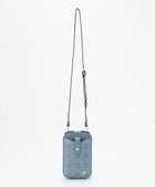 【ラ バガジェリー/LA BAGAGERIE】のレザーステッチ マルチポシェット ライトブルー|ID: prp329100004524698 ipo3291000000033618188