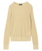 【アンクレイヴ/uncrave】の【手洗い可】ラメ シアー クルーネック ニット(uncrave STANDARD) ゴールド|ID: prp329100004524703 ipo3291000000032004274