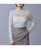 【アンクレイヴ/uncrave】の【手洗い可】ラメ シアー ハイネック ニット(uncrave STANDARD) シルバー|ID: prp329100004524705 ipo3291000000032004283
