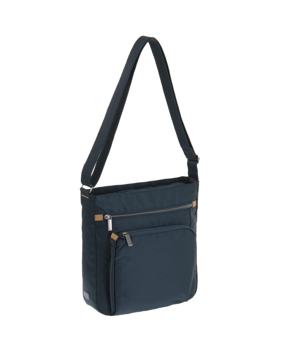 【エースバッグズアンドラゲッジ/ACE BAGS & LUGGAGE】のace. エース バスティーク2 62565 ショルダーバッグ タテ型 8リットル インテリア・キッズ・メンズ・レディースファッション・服の通販 founy(ファニー) 　ファッション　Fashion　レディースファッション　WOMEN　おすすめ　Recommend　スーツケース キャリーケース　Suitcase　セットアップ　Set Up　フロント　Front　ポケット　Pocket　メタリック　Metallic　旅行　Travel　軽量　Lightweight　ネイビー|ID: prp329100004524776 ipo3291000000032004550