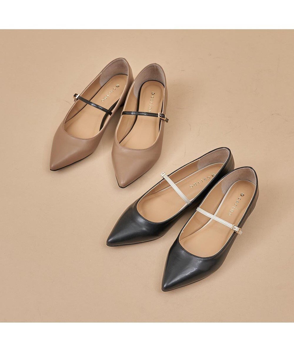 【モード エ ジャコモ/MODE ET JACOMO】のcarino 【レイン対応】配色ベルトメリージェーン インテリア・キッズ・メンズ・レディースファッション・服の通販 founy(ファニー) 　ファッション　Fashion　レディースファッション　Ladies' Fashion Online　ベルト　Belts　クラシカル　Classical　クール　Cool　シューズ　Shoes　シンプル　Simple　スタイリッシュ　Stylish　バレエ　Ballet　フェミニン　Feminine　フラット　Flat　ラップ　Wrap　レイン　Rain　おすすめ　Recommend　エレガント 上品　Elegant　オーク|ID: prp329100004524789 ipo3291000000032665138