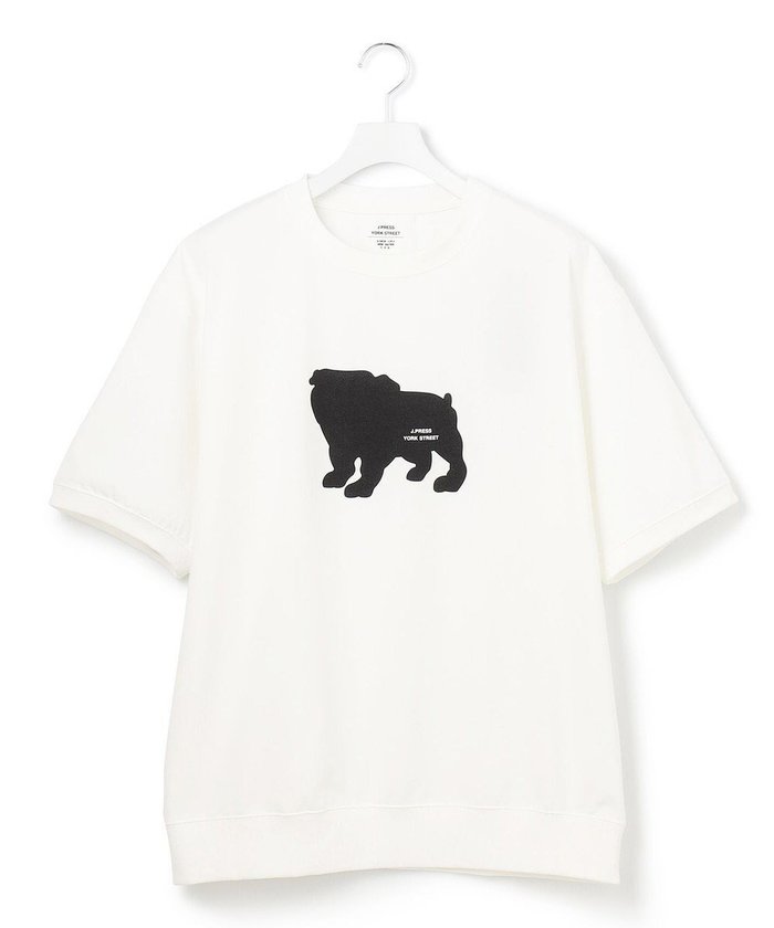 【ジェイプレスヨークストリート/J.PRESS YORK STREET】の【UNISEX】ブルドックプリントリブ Tシャツ インテリア・キッズ・メンズ・レディースファッション・服の通販 founy(ファニー) https://founy.com/ ファッション Fashion レディースファッション WOMEN トップス・カットソー Tops/Tshirt シャツ/ブラウス Shirts/Blouses ロング / Tシャツ T-Shirts カットソー Cut and Sewn ユニセックス Unisex カットソー Cut And Sew プリント Print 夏 Summer 春 Spring S/S・春夏 Ss・Spring/Summer |ID: prp329100004524840 ipo3291000000032004810