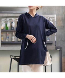 【ティアクラッセ/Tiaclasse】の【洗える】パールポケット付きニットチュニックパーカー 人気、トレンドファッション・服の通販 founy(ファニー) ファッション Fashion レディースファッション Fashion for Women トップス・カットソー Cut & Sew Tops ニット Knit Tops & Sweaters レディースパーカー・カジュアルフーディー Casual Hoodies & Sweatshirts ウォッシャブル Machine Washable 春 Spring 洗える Machine Washable 秋 Autumn カーディガン Cardigan, Knitwear チュニック Tunic, Long Top 長袖 Long Sleeve, Full Sleeve パーカー Hoodie, Parka パール Pearl, Pearl Accent フェミニン Feminine, Girly ポケット Pocket, Pocket Detail ロング Long, Long-Length 冬 Winter / This Winter S/S・春夏 SS, Spring/Summer, Warm Season 再入荷 Restock / Back in Stock 夏 Summer 新作・新入荷 New Arrivals / New In |ID:prp329100004524843