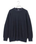【ジェイプレスヨークストリート/J.PRESS YORK STREET】の【UNISEX】デニムルッククルーネックニット ネイビー系|ID: prp329100004524862 ipo3291000000032004946
