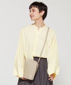 【ラ バガジェリー/LA BAGAGERIE】の【レザー×ステッチ】ラウンドショルダー アイボリー|ID: prp329100004524869 ipo3291000000032004964
