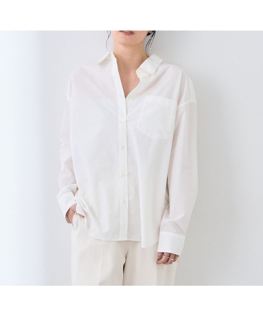 【イェッカ ヴェッカ/YECCA VECCA】のイージーケアオーバーシャツ インテリア・キッズ・メンズ・レディースファッション・服の通販 founy(ファニー) 　ファッション　Fashion　レディースファッション　Ladies' Fashion Online　トップス・カットソー　Tops/Tshirt　シャツ/ブラウス　Shirts/Blouses　おすすめ　Recommend　ポケット　Pocket　夏　Summer　春　Spring　S/S・春夏　Ss・Spring/Summer　Off White|ID: prp329100004524894 ipo3291000000032686886