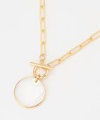 【ジェイプレスヨークストリート/J.PRESS YORK STREET】の【WOMEN】ワンポイント ネックレス ゴールド系1|ID: prp329100004524939 ipo3291000000032005327