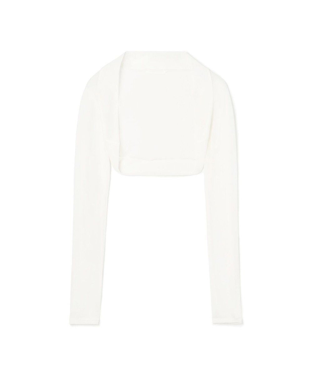 【チャコット/Chacott】のアームカバー インテリア・キッズ・メンズ・レディースファッション・服の通販 founy(ファニー) 　ファッション　Fashion　レディースファッション　WOMEN　トップス・カットソー　Tops/Tshirt　ストレッチ　Stretch　オフホワイト|ID: prp329100004524990 ipo3291000000032005549