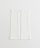 【オルクベット/ORuKuBET】のorganic cotton rib arm cover / UVカット ホワイト|ID: prp329100004525009 ipo3291000000032005615