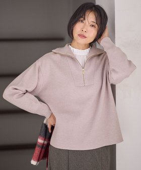 【エニィファム/any FAM】の【洗濯機可】スウェットライクハーフジップニット 人気、トレンドファッション・服の通販 founy(ファニー) ファッション Fashion レディースファッション Fashion for Women トップス・カットソー Cut & Sew Tops ニット Knit Tops & Sweaters レディースパーカー・カジュアルフーディー Casual Hoodies & Sweatshirts スウェット・クルーネックトップス Sweatshirts & Crewnecks / Relaxed Fit Sweat Tops おすすめ Recommended / Our Picks インナー Innerwear ジップ Zip, Zipper セーター Sweater, Knitwear 人気 Popular, Best Seller A/W・秋冬 Autumn/Winter |ID:prp329100004525014