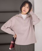 【エニィファム/any FAM】の【洗濯機可】スウェットライクハーフジップニット 人気、トレンドファッション・服の通販 founy(ファニー) ファッション Fashion レディースファッション Fashion for Women トップス・カットソー Cut & Sew Tops ニット Knit Tops & Sweaters レディースパーカー・カジュアルフーディー Casual Hoodies & Sweatshirts スウェット・クルーネックトップス Sweatshirts & Crewnecks / Relaxed Fit Sweat Tops おすすめ Recommended / Our Picks インナー Innerwear ジップ Zip, Zipper セーター Sweater, Knitwear 人気 Popular, Best Seller A/W・秋冬 Autumn/Winter thumbnail オイスター|ID: prp329100004525014 ipo3291000000032996264
