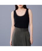 【アンクレイヴ/uncrave】のチュールコンビ タンクトップ(uncrave STANDARD) ブラック|ID: prp329100004525081 ipo3291000000032005957