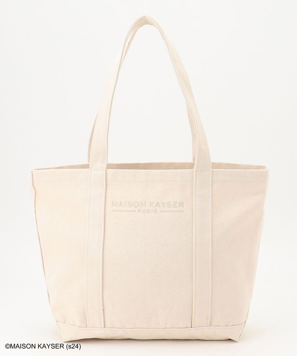 【エニィファム/any FAM】の【MAISON KAYSERコラボ】刺繍ロゴトートバッグ インテリア・キッズ・メンズ・レディースファッション・服の通販 founy(ファニー) 　ファッション　Fashion　レディースファッション　WOMEN　バッグ　Bag　コラボ　Collaboration　フロント　Front　ポケット　Pocket　ランジェリー　Lingerie　軽量　Lightweight　エクリュ|ID: prp329100004525145 ipo3291000000032006232