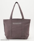 【エニィファム/any FAM】の【MAISON KAYSERコラボ】刺繍ロゴトートバッグ チャコール|ID: prp329100004525145 ipo3291000000032006233